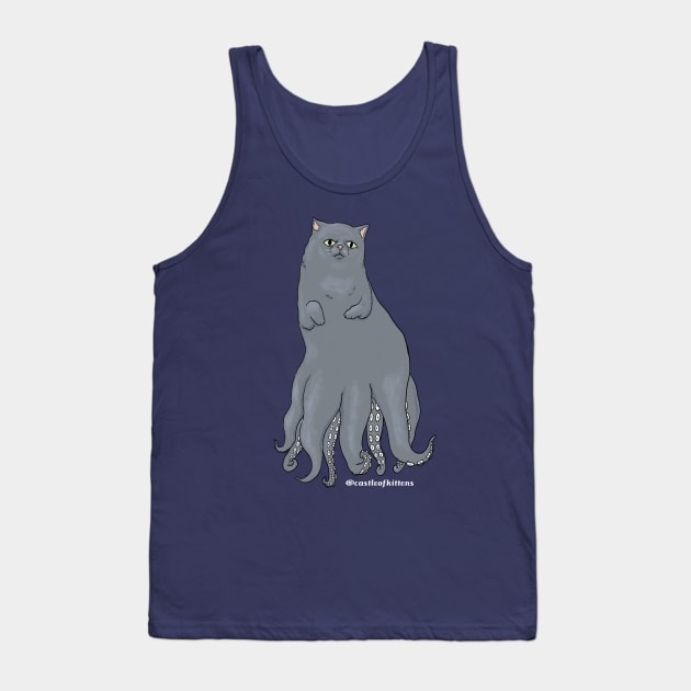 Octokitty Tank Top by CastleofKittens